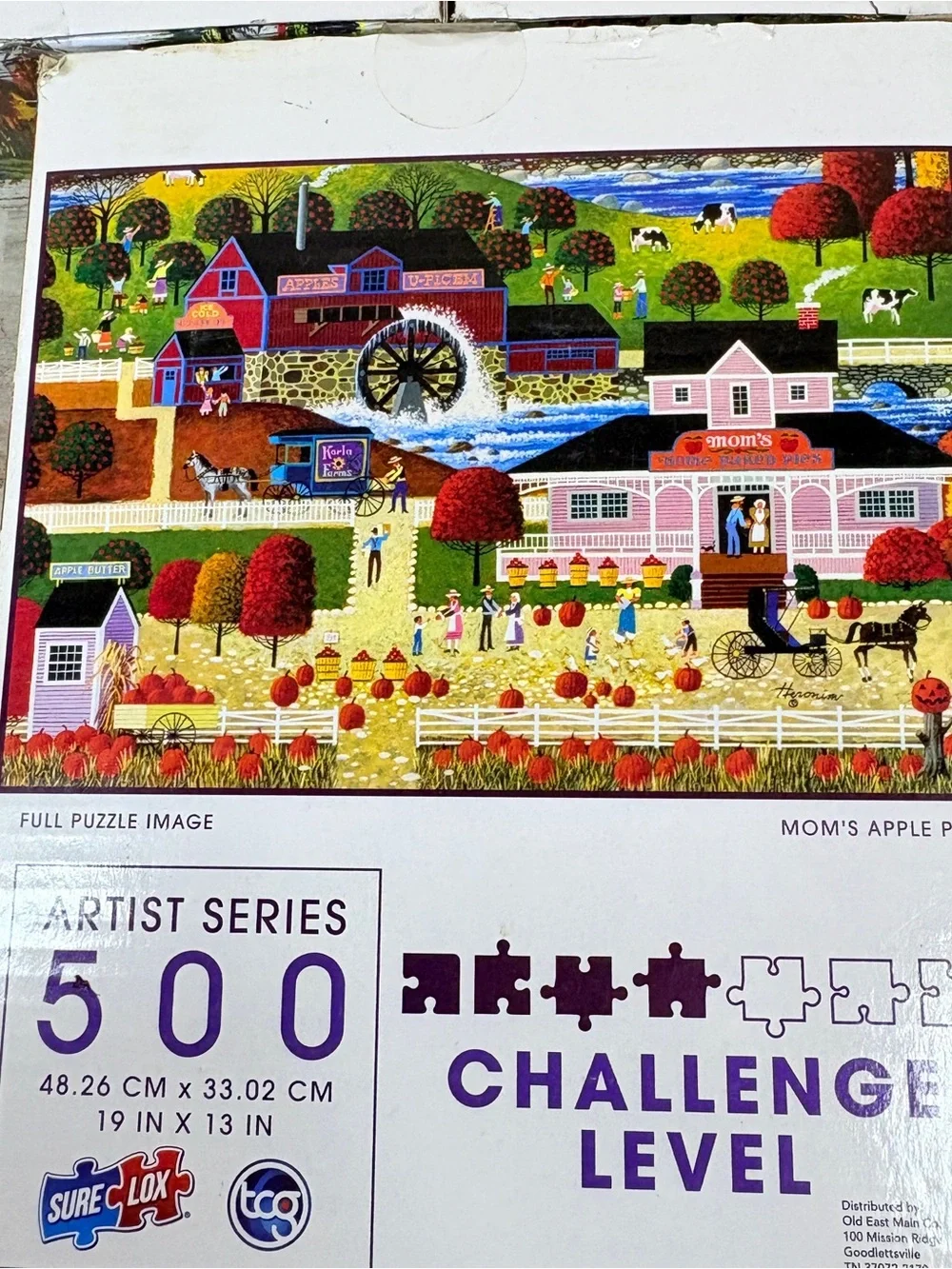 Lot Of 3 Artist Series Sure Lox 500 Piece Puzzles Sealed Challenging Colorful